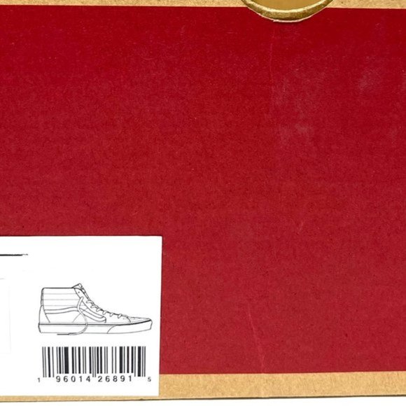 💖MEGA SALE💖VANS SK8-HI  Men Butterfly Floral Black White Canvas  VN0A5HXVUC0 - Picture 9 of 10